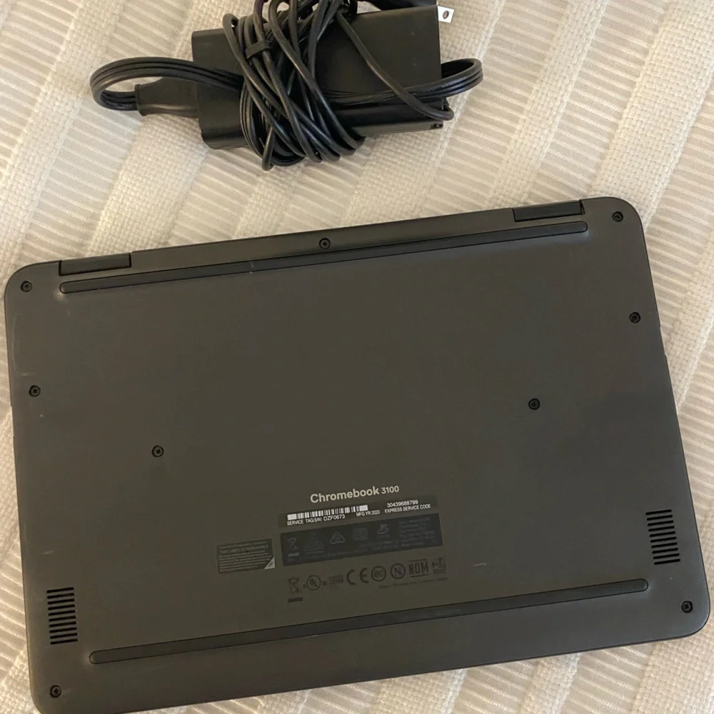New Dell Chromebook 3100- Sleek Black Finish